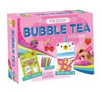 Mon Squishy Bubble Tea À Colorier - Coffret Avec 1 Livre De Coloriage, 6 Feutres, 1 Squishy Bubble Tea
