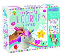 Mon squishy à colorier - licornes ne - Atelier Cloro - 1 2 3 Soleil - Boîte ou accessoire - Jeux livres objets