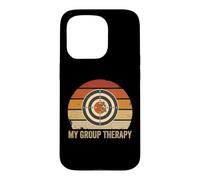 Mon Stand de tir de thérapie de Groupe Funny Target Retro Sunset Coque pour iPhone 15 Pro