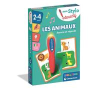 Mon Stylo Interactif Les Animaux 12 Mini-Puzzles Recto-Verso Dès 2 Ans