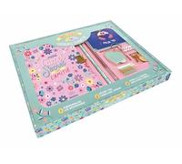 Auzou Coffret cadeau Mon Super Cadeau d'amitié – Carnet secret, stylo, porte-clé, bracelet