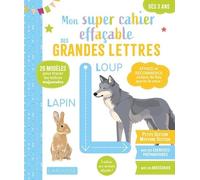 Mon super cahier effaçable des grandes lettres petite section, moyenne section, dès 3 ans Catherine Gauduel
