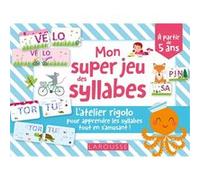 Larousse Jeu Mon super jeu des syllabes