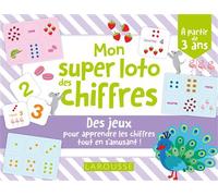 Larousse – Mon super loto des chiffres – Des jeux pour apprendre les chiffres tout en s'amusant !