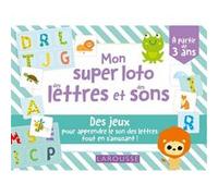 Collectif (Auteur) – Mon super loto des lettres et des sons – Larousse