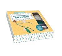 Mon Superbe Bijou - Mon Bijou De Cheveux Attrape-Rêves - Avec 1 Livre, 1 Barrette Pince Crabe, 1 Fil De Suédine Bleu, 1 Ruban Bleu, 1 Attrape-Rêve, 1 Plume Verte, 1 Pompon, 5 Perles En Bois...