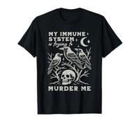 Mon système immunitaire essaie de m'assassiner Crow T-Shirt