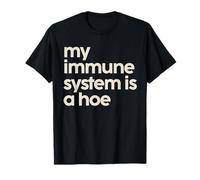 Mon système immunitaire est Une houe Sensibilisation à la sclérose en plaques rétro T-Shirt