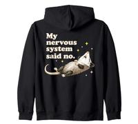 Mon système nerveux a Dit « Non » à l'Autisme drôle, Un Opossum surstimulé Sweat à Capuche