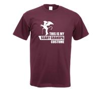 Mon T-Shirt De Costume De Grand-Père Effrayant Imprimé Design Funshirt