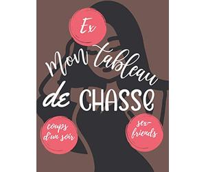 Mon tableau de chasse: journal souvenirs de vos conquêtes-vos ex, vos coups d'un soir, vos sex-friends | notez toutes vos expériences : conquêtes aventures rencards| 8,5x11" 100 pages