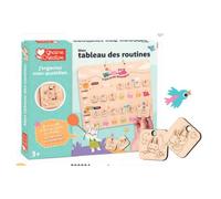 Mon tableau des routines en bois