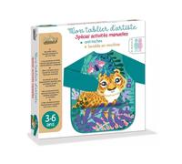 Mon tablier d'artistes avec poche tigre