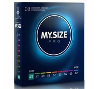 Mon Taille Pro Condoms Petit 45 47 49 Standard 53 57 Grand 60 64 69 72mm Boîte 3