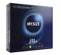 Mon Taille S Condoms 53mm Mélange Paquet Fermer Sensation Ajusté Boîte De 28 Pcs