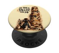 Mon TBR est Plus Grand Que Moi - Design Humoristique PopSockets PopGrip Adhésif