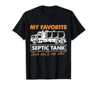 mon technicien de fosses septiques préféré m'appelle papa Design T-Shirt