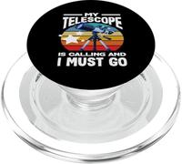 Mon télescope qualifie l'astronomie d'observation des étoiles de rétro PopSockets PopGrip pour MagSafe