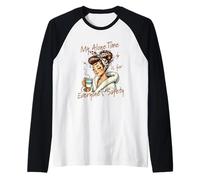 Mon Temps Seul Est pour La Sécurité de Tous - Citation Manche Raglan