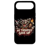 Mon thérapeute a abandonné l'art d'horreur de Psycho Raccoon Coque pour iPhone Air