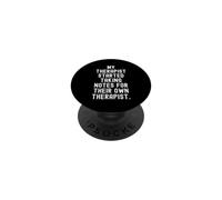 Mon thérapeute a commencé à Prendre des Notes pour Son Propre thérapeute PopSockets PopGrip Adhésif