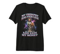 Mon thérapeute a Quatre Pattes et Mange Mon Cheval de Bataille T-Shirt Haut de Gamme