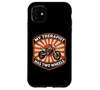 Mon thérapeute a Un vélo Tout-Terrain à Deux Roues Motocross MX Japan Coque pour iPhone 11