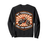 Mon thérapeute a Un vélo Tout-Terrain à Deux Roues Motocross MX Japan Sweatshirt