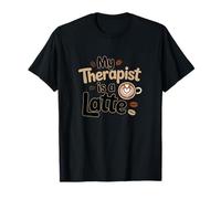 Mon thérapeute est Un Amateur Amusant de café au Lait T-Shirt