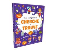 Mon tout premier cherche et trouve - La fête d'Halloween Plus de 50 éléments à repérer ! - Léna Desmettre - Merci Les Livres - cartonné - Livre-jeu
