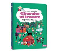 Mon tout premier cherche et trouve - le grand méchant loup - Olivia Cosneau - Deux Coqs D'or - cartonné - Livre-jeu