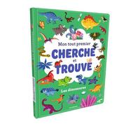 Mon tout premier cherche et trouve - Les dinosaures + de 50 éléments à repérer ! - Sandrine Lamour - Merci Les Livres - cartonné - Livre-jeu
