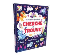 Mon tout premier cherche et trouve - Les Licornes Plus de 50 licornes à repérer ! - Sandrine Lamour - Merci Les Livres - cartonné - Livre-jeu