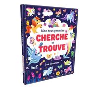 Mon tout premier cherche et trouve - Les Licornes Plus de 50 licornes à repérer ! - Sandrine Lamour - Merci Les Livres - cartonné - Livre-jeu