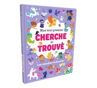 Mon tout premier cherche et trouve - Les mondes enchantés + de 50 éléments à repérer ! - Dorine Ekpo - Merci Les Livres - cartonné - Livre-jeu