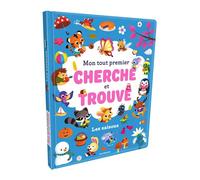 Mon tout premier cherche et trouve - Les saisons + de 50 éléments à repérer ! - Sandrine Lamour - Merci Les Livres - cartonné - Livre-jeu