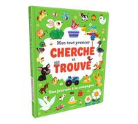 Mon tout premier cherche et trouve - Une Journée à la campagne + de 50 éléments à repérer ! - Sandrine Lamour - Merci Les Livres - cartonné - Livre-jeu