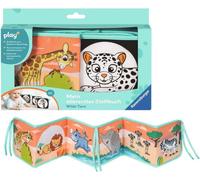Mon tout premier livre en tissu (pour la position sur le ventre) : Animaux sauvages (Leporello) Ravensburger 04856