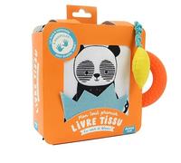 Mon tout premier livre tissu - En noir et blanc ! - Wendy Kendall - Auzou Philippe Eds - broché - Album éveil dès la naissance