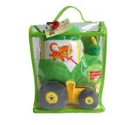 Mon tracteur mon petit doudou Livre en tissu - Collectif - Yoyo Books - broché - Album éveil dès la naissance