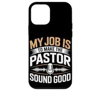 Mon travail consiste à faire de Pastor Sound un bon ingénieur du son Coque pour iPhone 12 mini