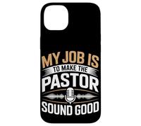 Mon travail consiste à faire de Pastor Sound un bon ingénieur du son Coque pour iPhone 14 Plus
