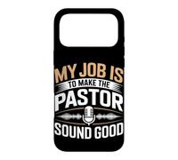 Mon Travail consiste à Faire de Pastor Sound Un Bon ingénieur du Son Coque pour iPhone 17 Pro Max