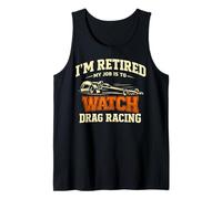 Mon Travail consiste à préparer Un Plan de Retraite pour Les Courses de dragsters | Funny Motorsports Débardeur