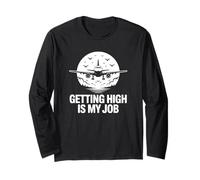 Mon Travail est de me Planer - Funny Pilot Manche Longue
