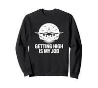 Mon Travail est de me Planer - Funny Pilot Sweatshirt