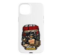 Mon Travail est Top Secret même si Je ne Sais Pas ce Que Je Fais de drôle Coque pour iPhone 15 Plus