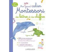 Mon très grand cahier Montessori des lettres et des chiffres