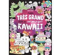 Mon très grand livre de coloriages kawaii - Collectif - Fleurus - broché - Document jeunesse