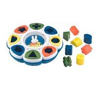 Mon trieur de formes miffy avec 8 pieces differentes - boite a formes bebe 1 an - jeu premiere activite enfant